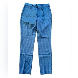 Gant Blue Pinstriped Chinos